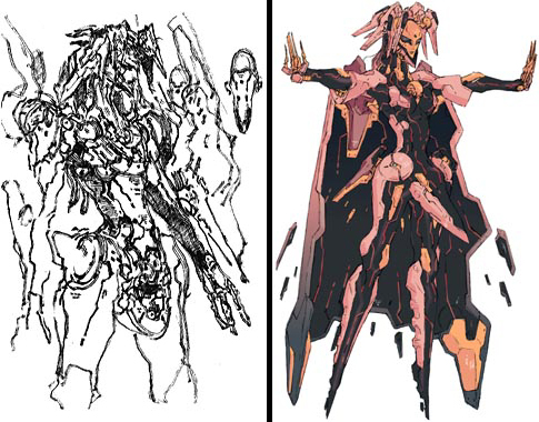 ken marinaris and ardjet (zone of the enders and 1 more)