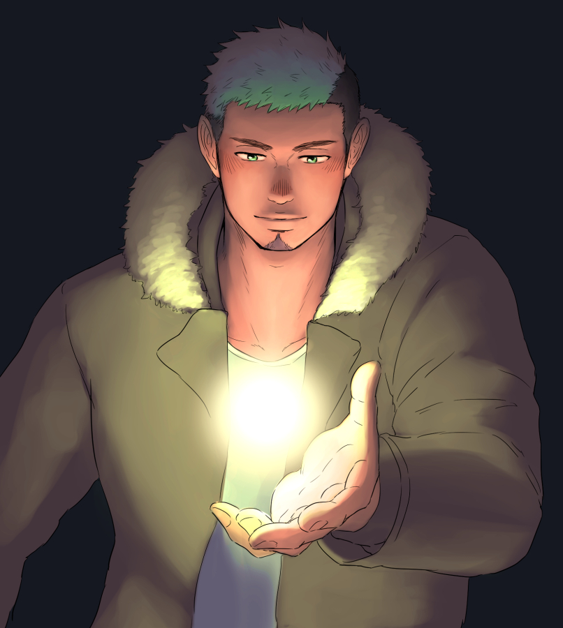 ikusaba daisuke (tokyo afterschool summoners) drawn by unplugged_line