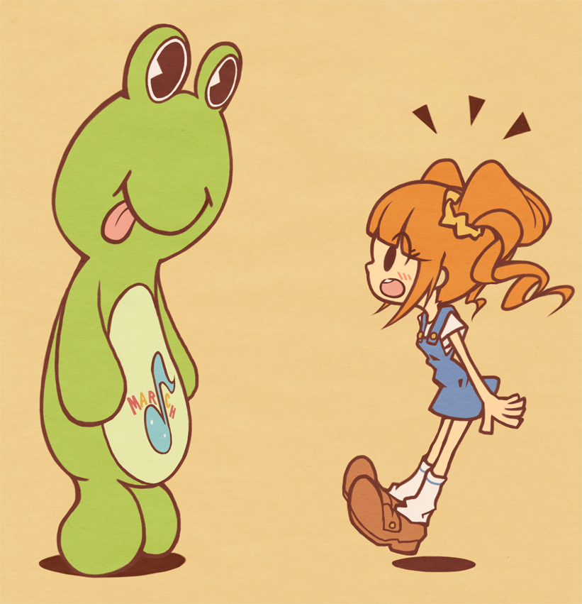 takatsuki yayoi and kero & koro (idolmaster) drawn by icon_(sugarless_yogurt)