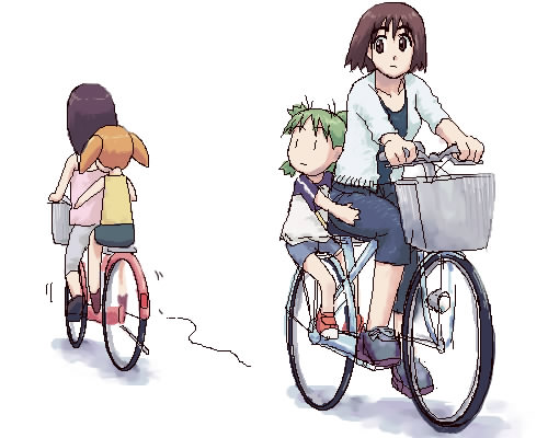 kasuga ayumu, koiwai yotsuba, mihama chiyo, and ayase fuuka (azumanga daioh and 1 more) drawn by emoncake.