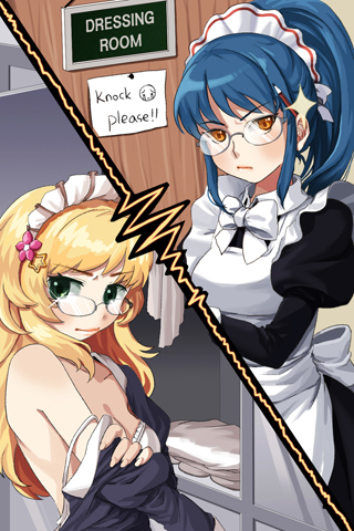 fio and agent maid (sword girls) drawn by shimjy