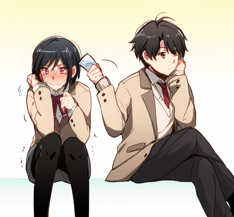 kaizuka inaho and amifumi inko (aldnoah.zero) drawn by aki_(neyuki41028)