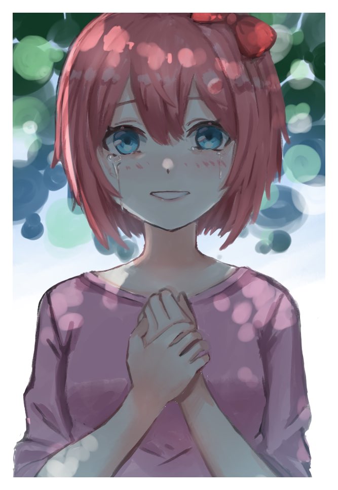 sayori (doki doki literature club) drawn by kuranaga_tsukasa_(nananayuriy)