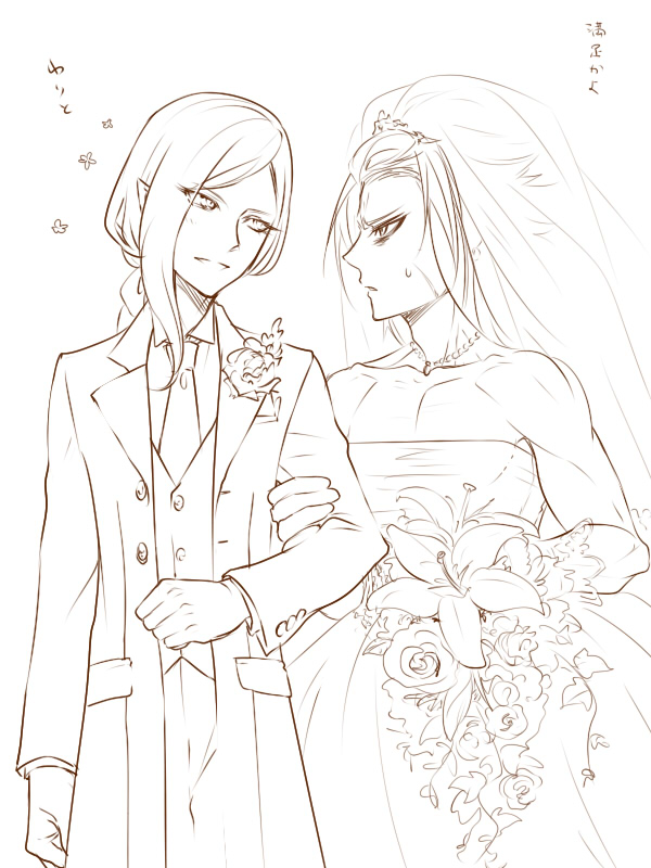vanfeny vamp and garushaa wolfein (inazuma eleven and 2 more) drawn by zuwai_kani
