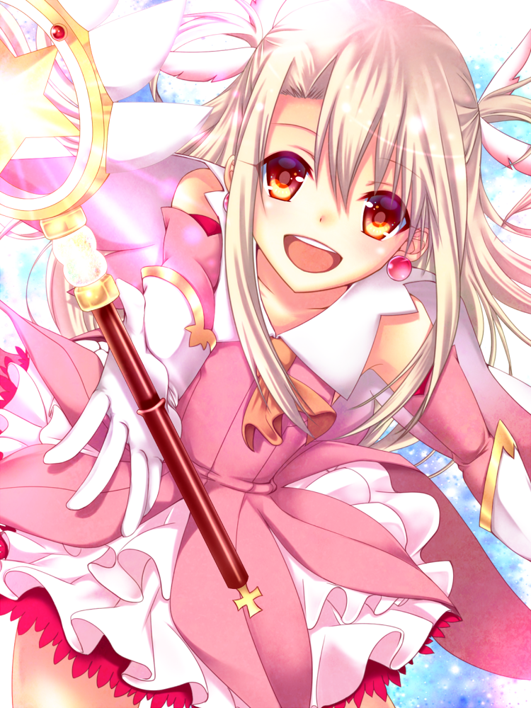 illyasviel von einzbern, prisma illya, and magical ruby (fate and 1 more) drawn by shinobu1132