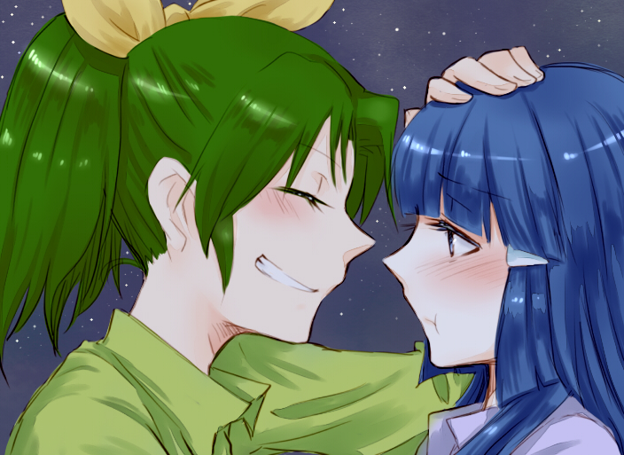 midorikawa nao and aoki reika (precure and 1 more) drawn by fuji_tsugu