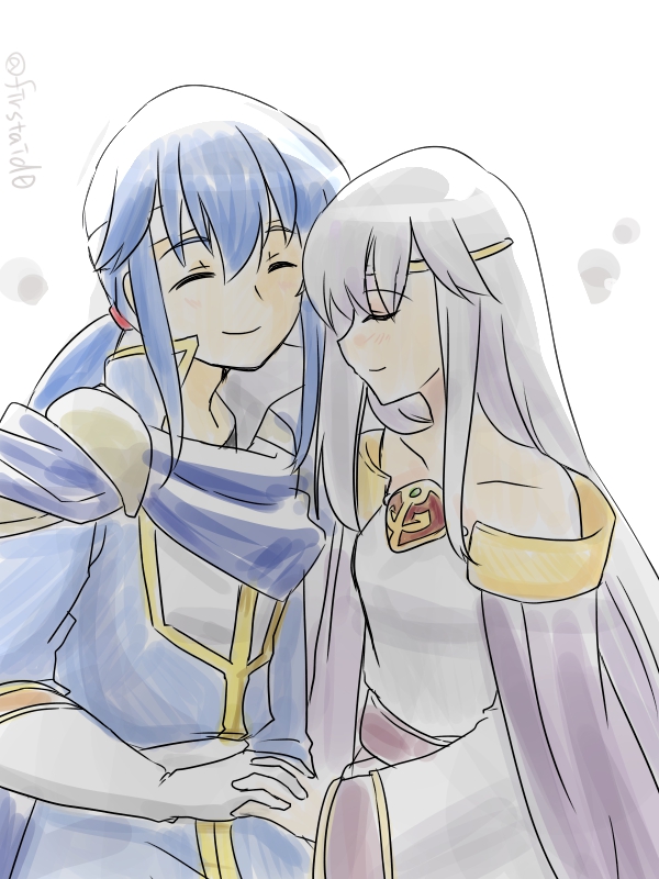seliph and julia (fire emblem and 1 more) drawn by yukia_(firstaid0)