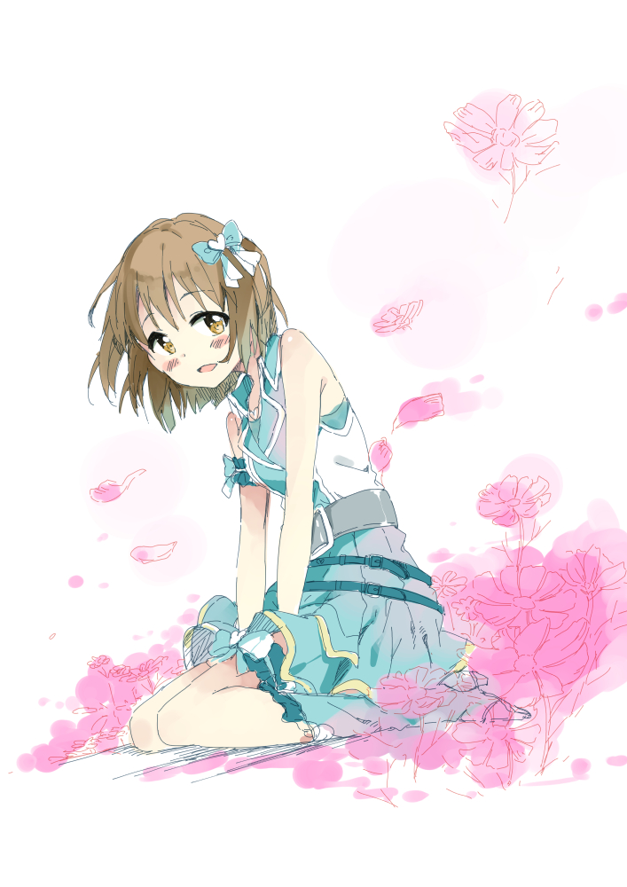 hagiwara yukiho (idolmaster and 1 more) drawn by miyabi_akino