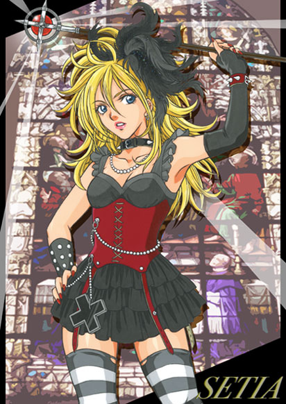 setia (dragon quest and 1 more) drawn by sagatan