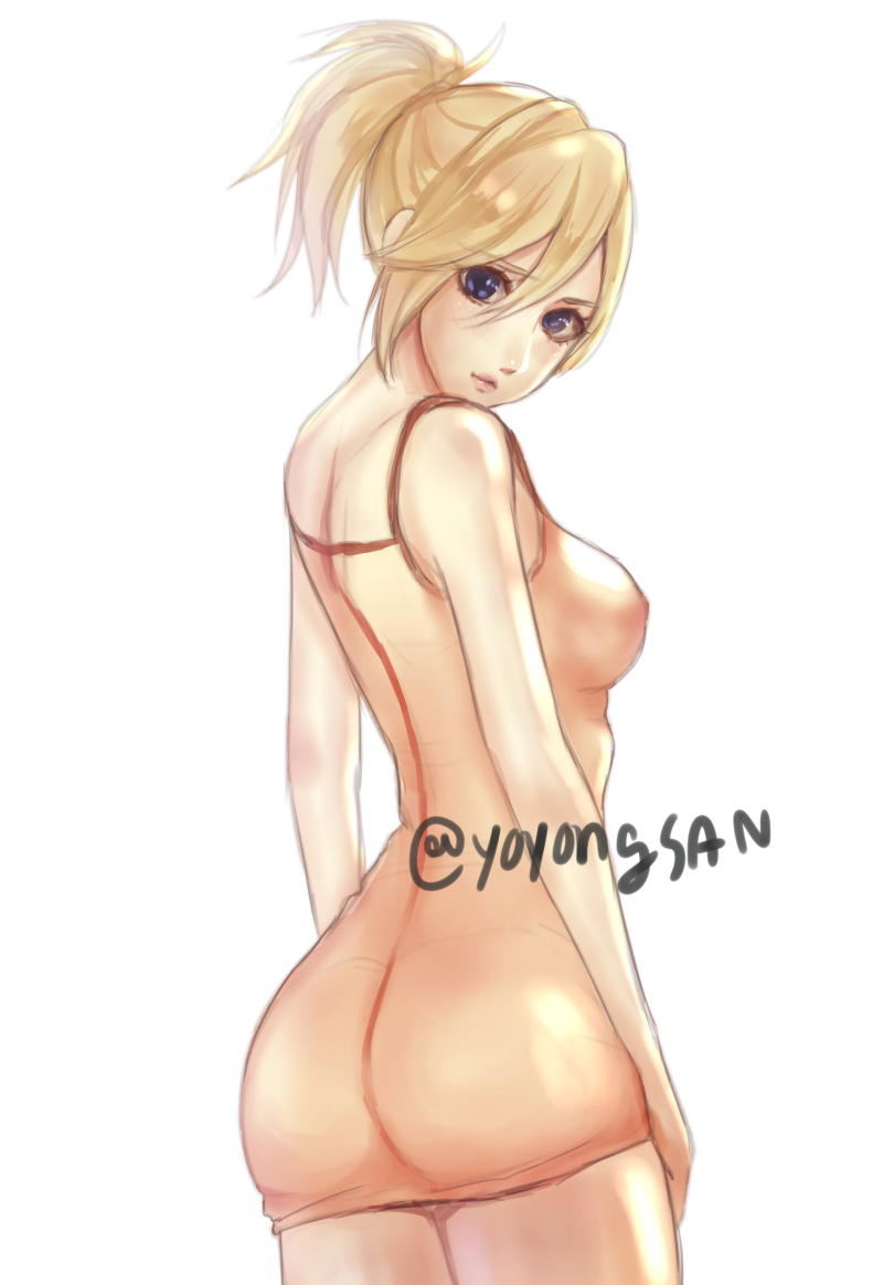 mercy (overwatch and 1 more) drawn by yoyongsan