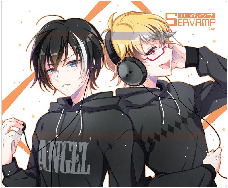 lawless and licht jekylland todoroki (servamp) drawn by cpink0312