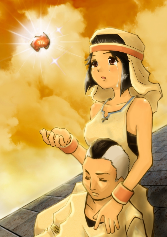 rapha galthena and marach galthena (final fantasy and 1 more) drawn by mocha_(monocromer)