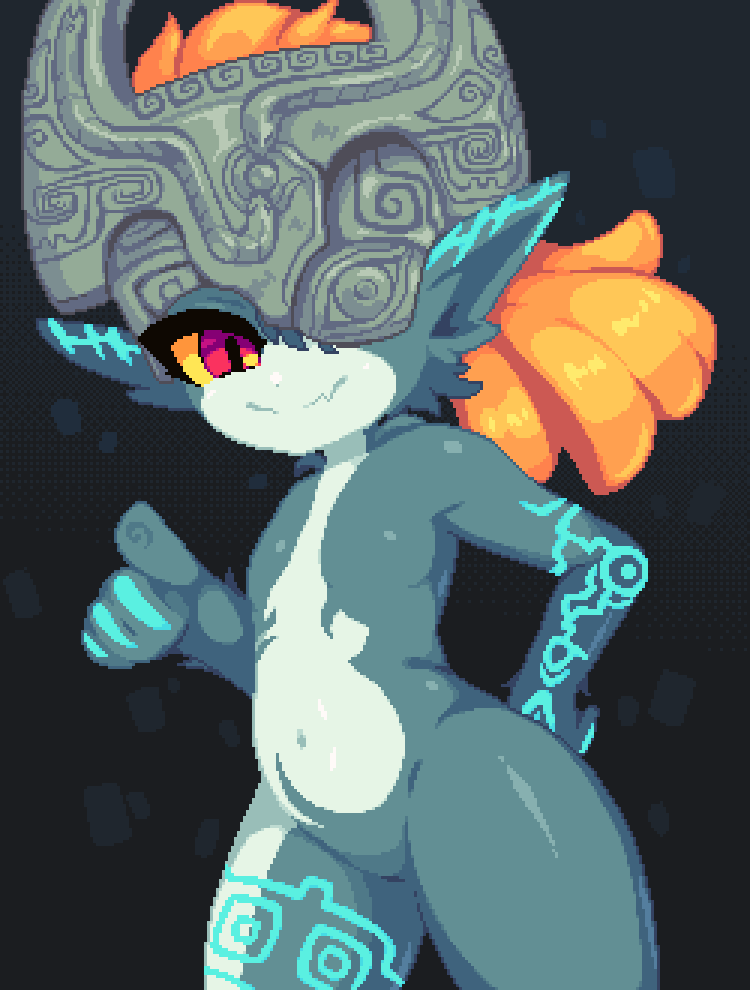 midna (the legend of zelda and 1 more) drawn by minimilieu