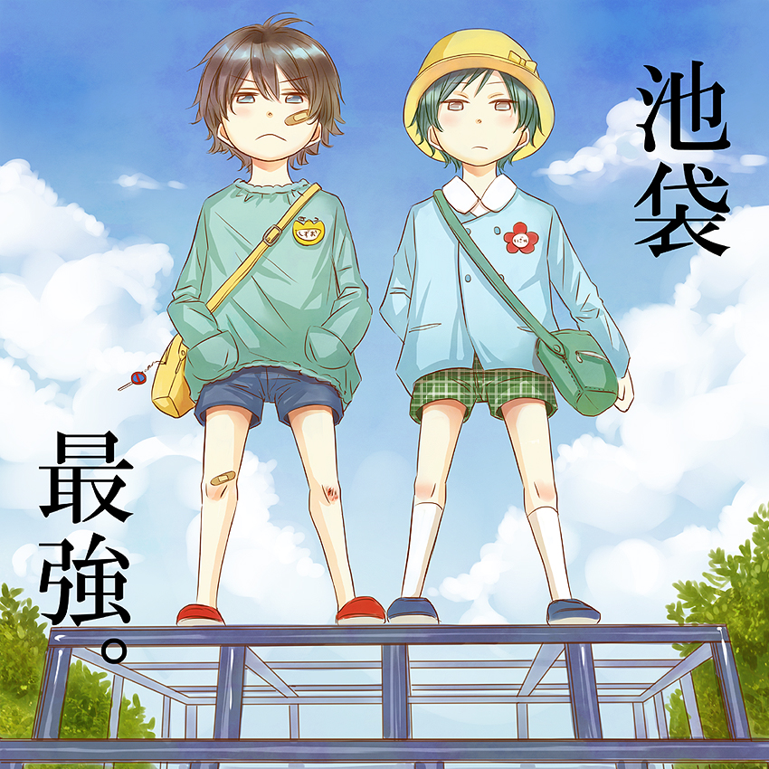 orihara izaya and heiwajima shizuo (durarara!!) drawn by mikumo
