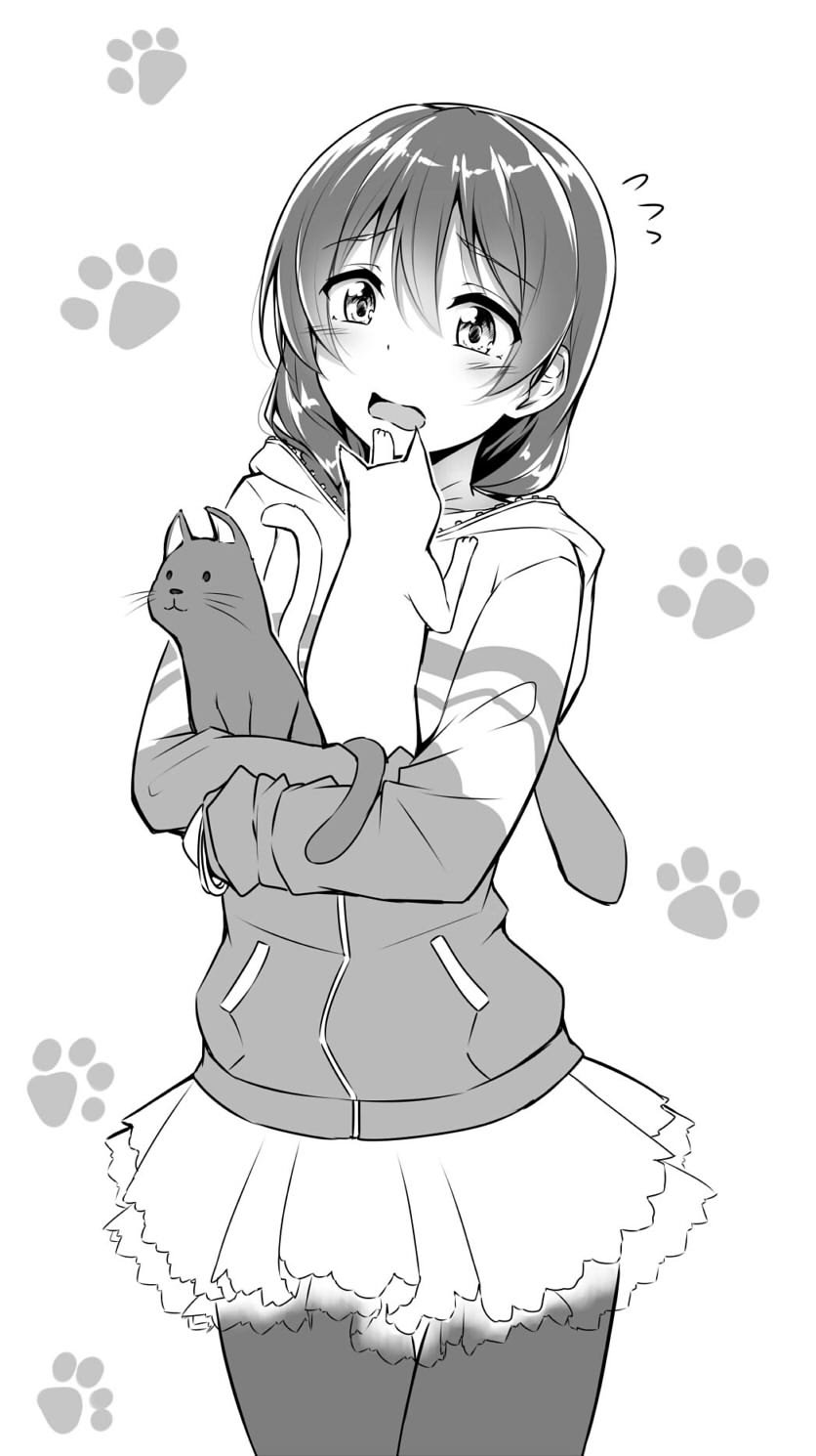 sonoda umi (love live! and 2 more) drawn by yopparai_oni