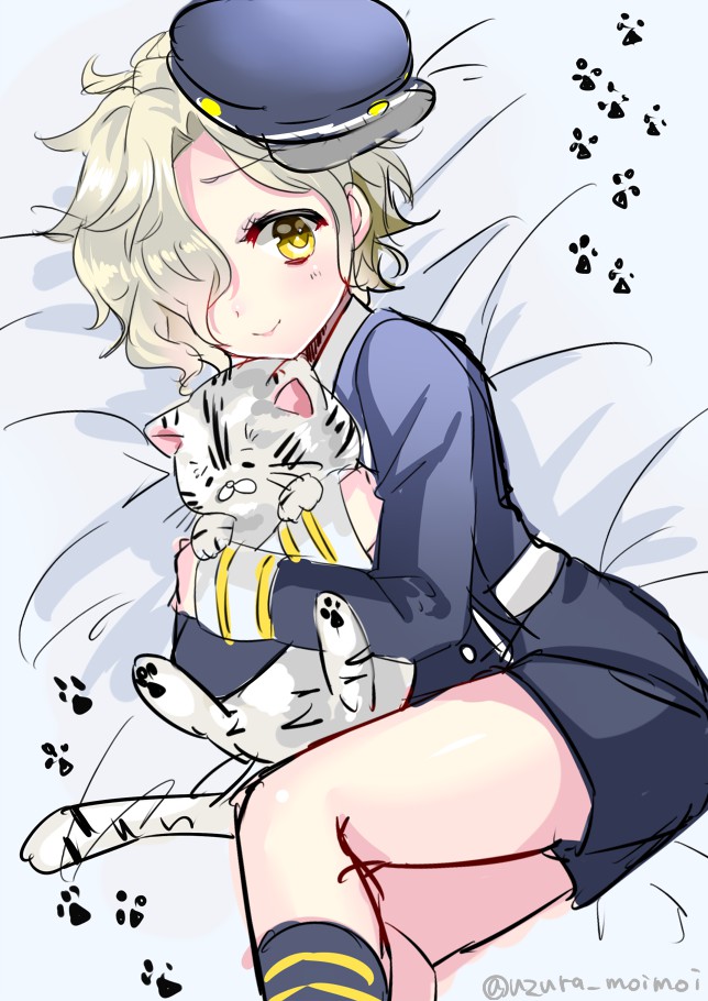 gokotai and gokotai's tigers (touken ranbu) drawn by uzura_(moimoi)