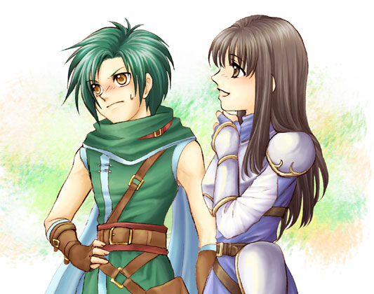 sothe and astrid (fire emblem and 1 more) drawn by suisyokyu