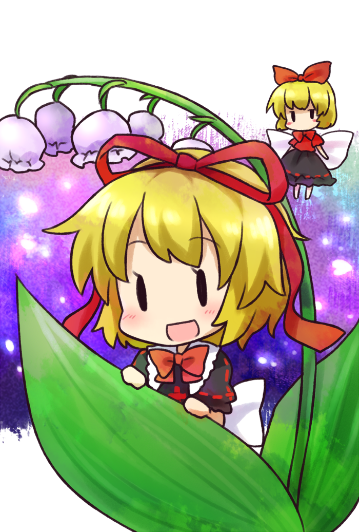 medicine melancholy and su-san (touhou) drawn by yamabuki_(yusuraume)