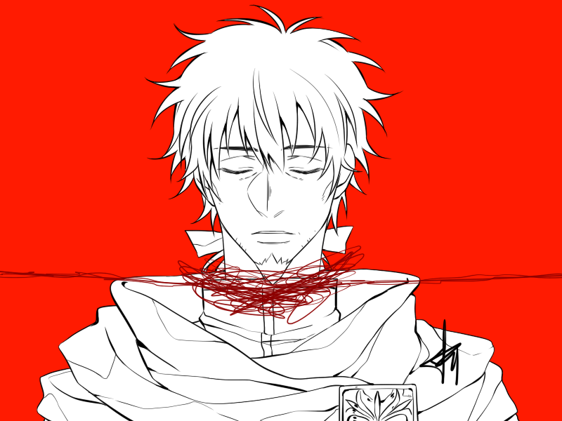 hector (fate and 1 more) drawn by ryugun