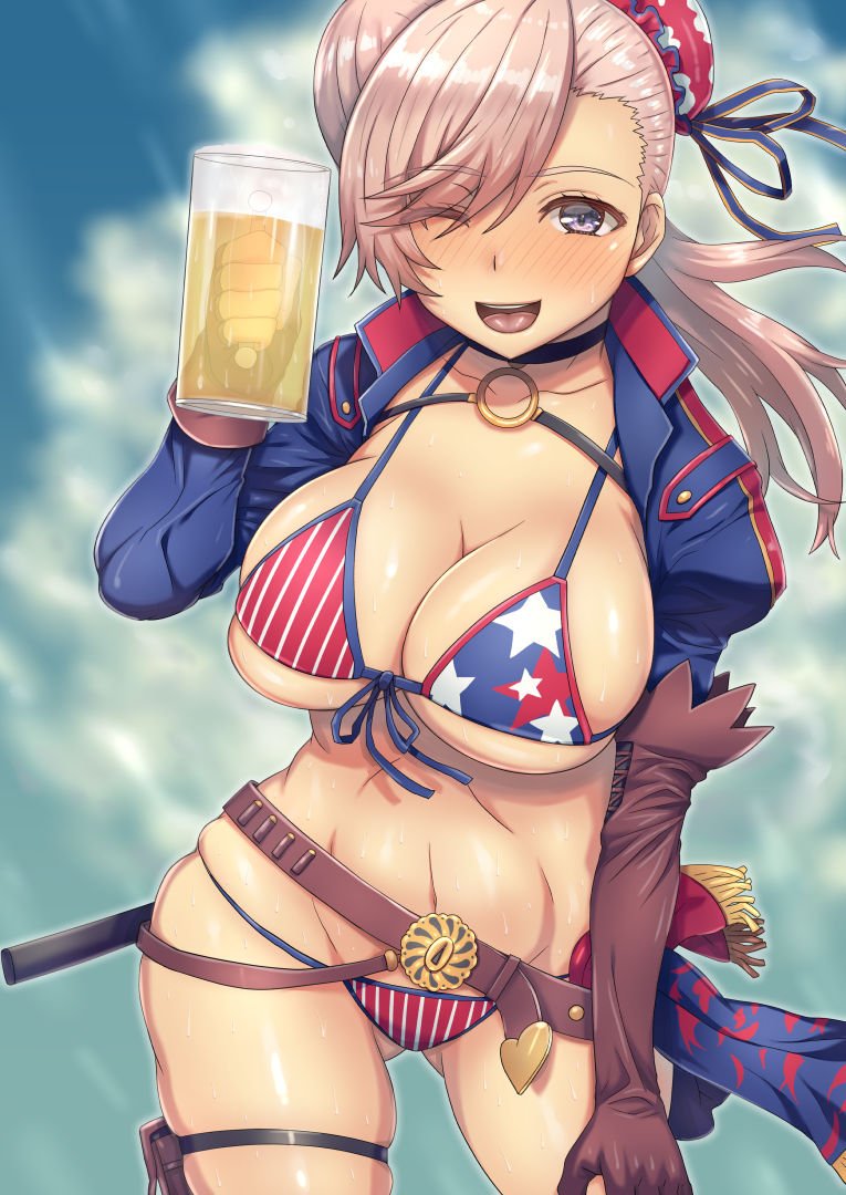 miyamoto musashi (fate and 1 more) drawn by arinotowatari