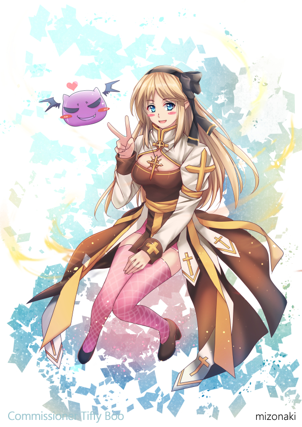 arch bishop and deviling (ragnarok online) drawn by mizonaki