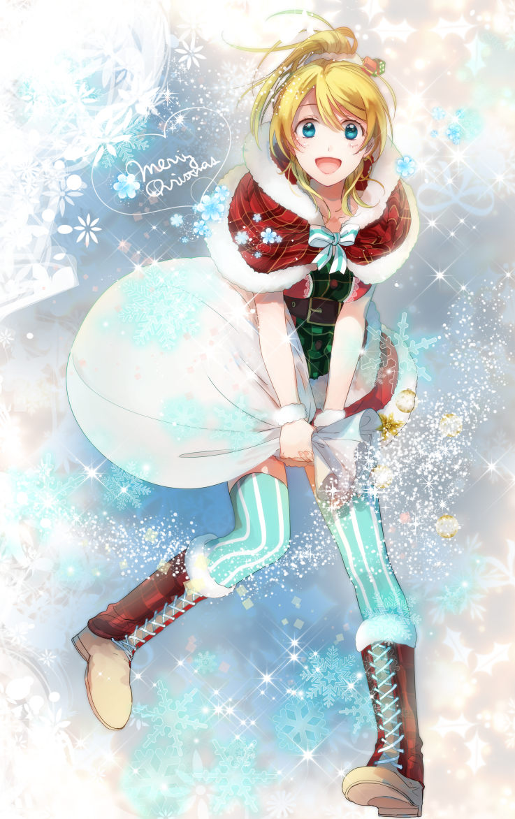 ayase eli (love live! and 1 more) drawn by mochi_sakura