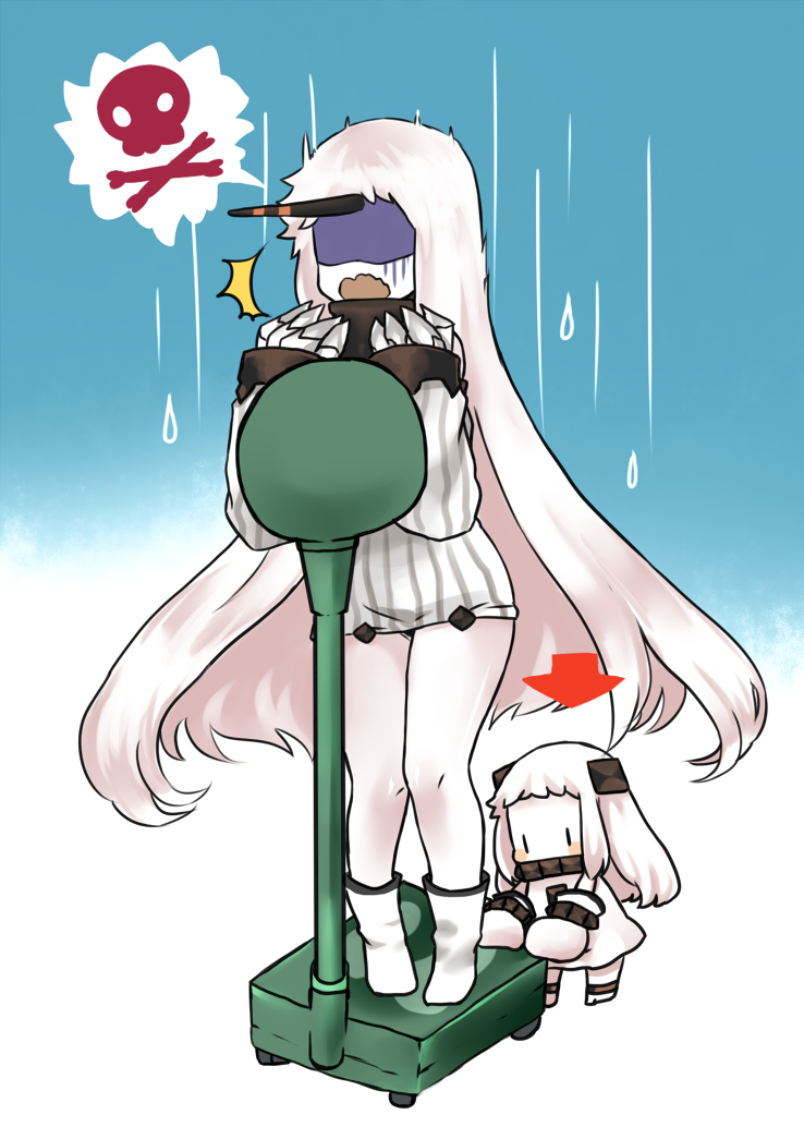 northern ocean princess and seaport princess (kantai collection) drawn by kobone