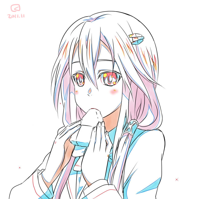 yuzuriha inori (guilty crown) drawn by miyahara_takuya