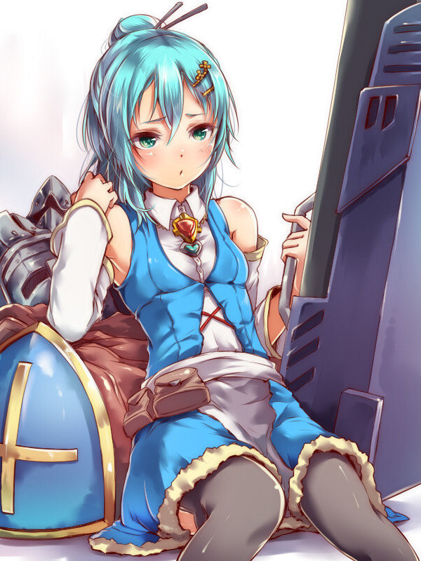 triangular file and delta sander (ole tower) drawn by mataichi_mataro