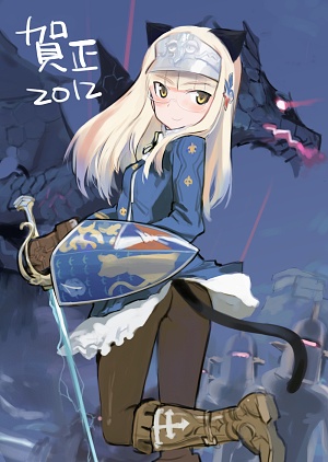 perrine h. clostermann (world witches series and 1 more) drawn by shimada_fumikane