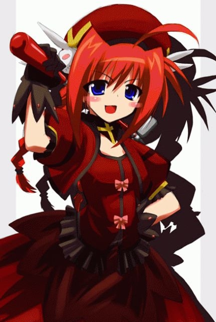 vita and graf eisen (lyrical nanoha and 2 more) drawn by akanagi_youto