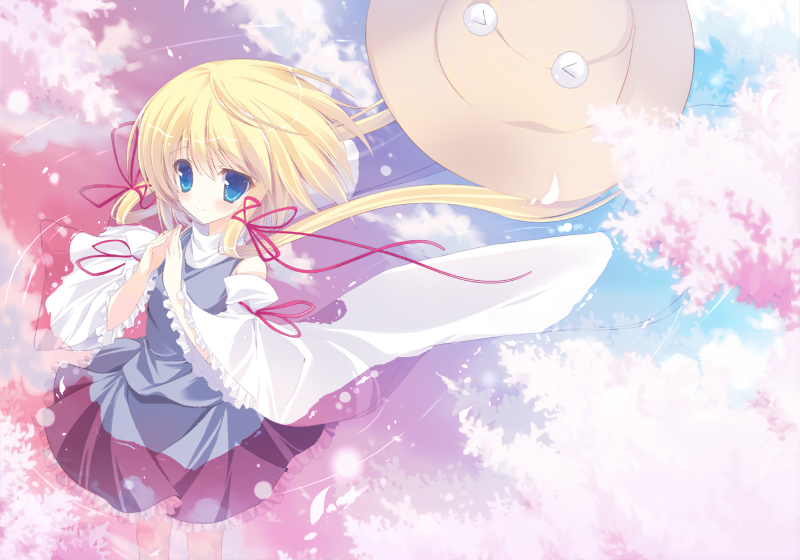 moriya suwako and pyonta (touhou) drawn by p19