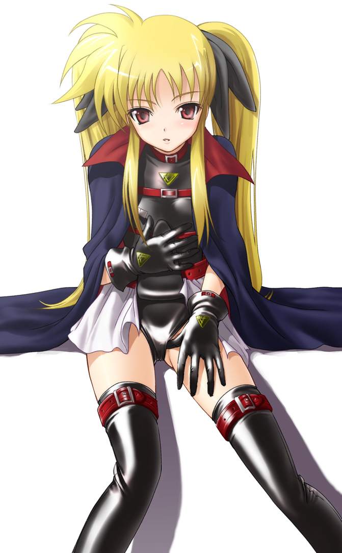 fate testarossa (lyrical nanoha and 1 more) drawn by 40010prototype