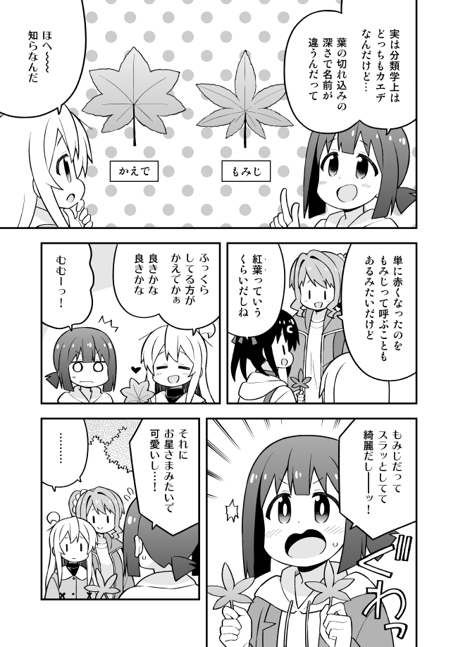 oyama mahiro, oyama mihari, hozuki momiji, and hozuki kaede (onii-chan wa oshimai!) drawn by nekotoufu