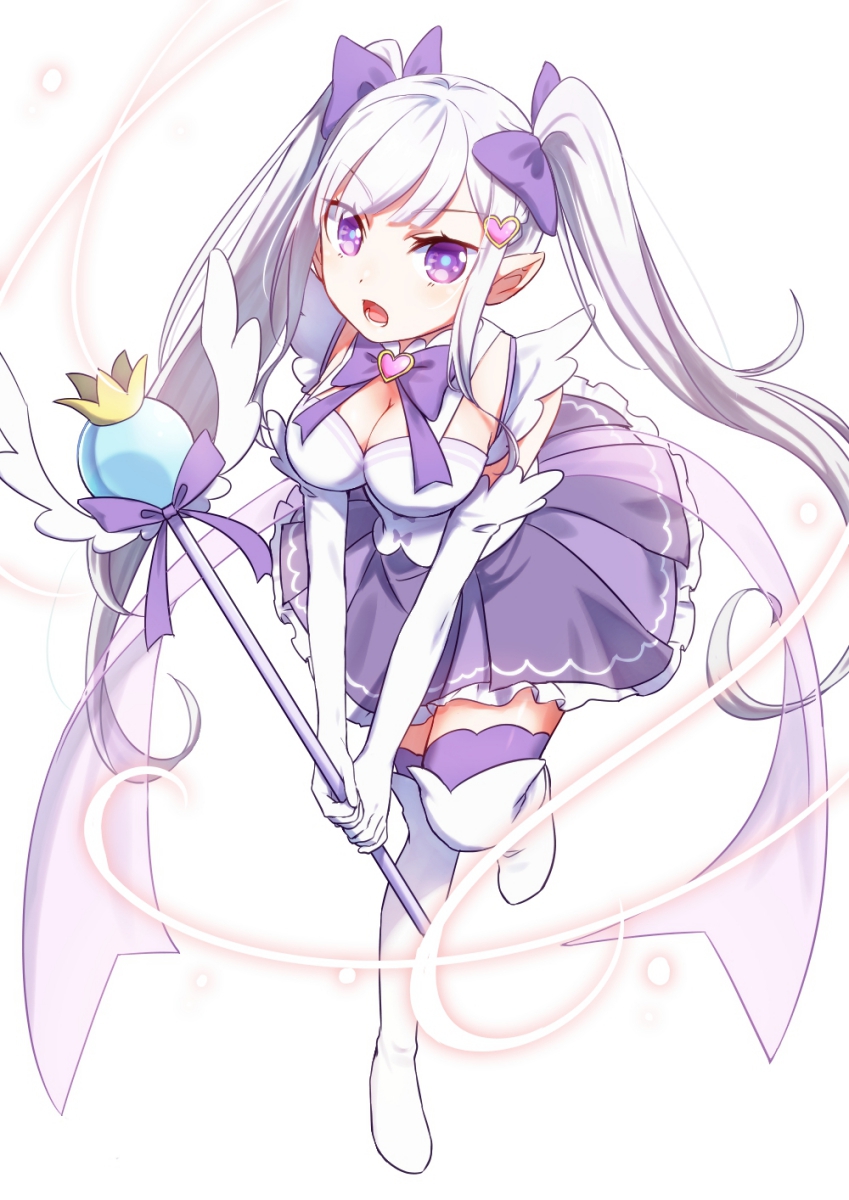 emilia (re:zero kara hajimeru isekai seikatsu) drawn by kanata_(kanakana_re0)