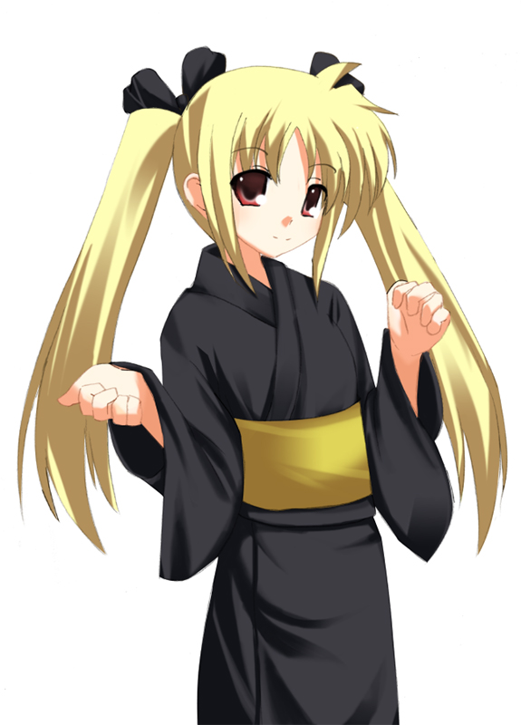 fate testarossa (lyrical nanoha and 1 more) drawn by odayan