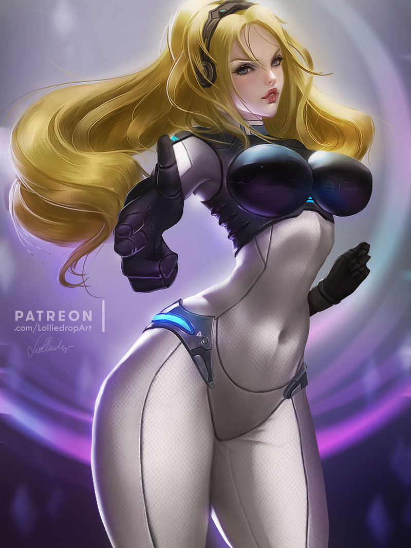 nova and terran (starcraft) drawn by lolliedrop