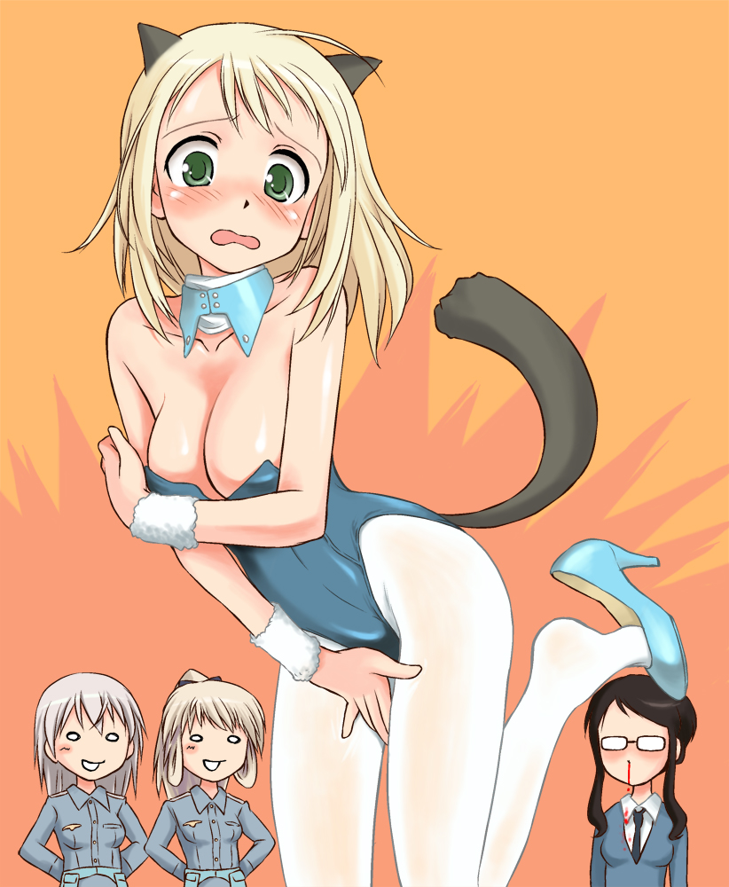 eila ilmatar juutilainen, elma leivonen, laura nissinen, and hakkinen (world witches series and 3 more) drawn by mirutsu_(milts)