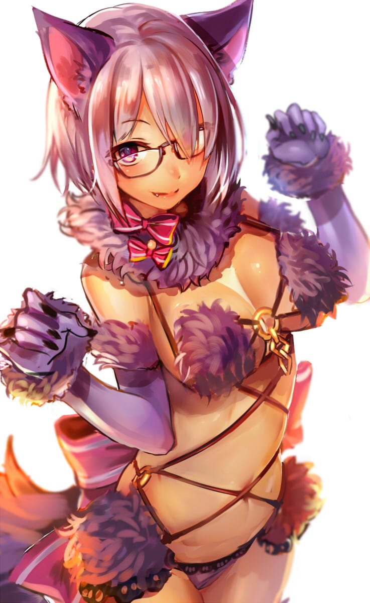 mash kyrielight (fate and 1 more) drawn by mokyu