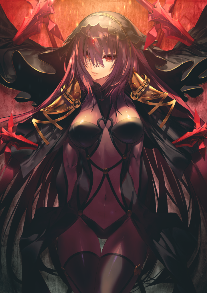 scathach (fate and 1 more) drawn by kodama_(wa-ka-me)