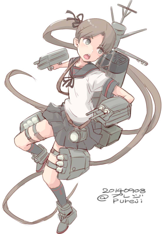 ayanami and ayanami kai ni (kantai collection) drawn by pureji_oshou