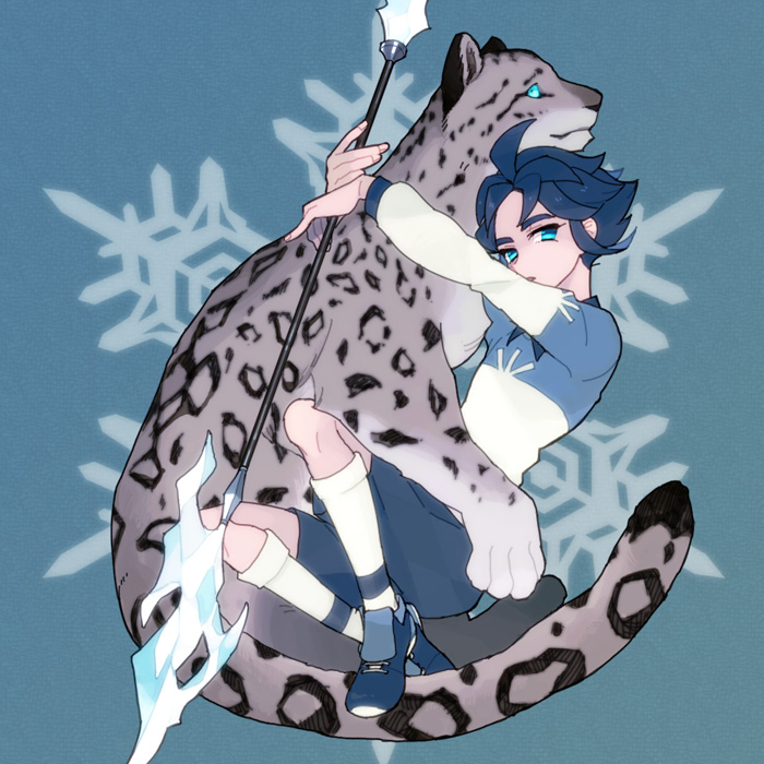 yukimura hyouga (inazuma eleven and 1 more) drawn by ebi_itou