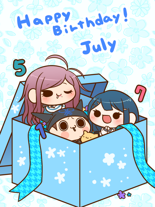 maizono sayaka, hoshi ryoma, and hagakure hiroko (danganronpa and 3 more) drawn by yumaru_(marumarumaru)
