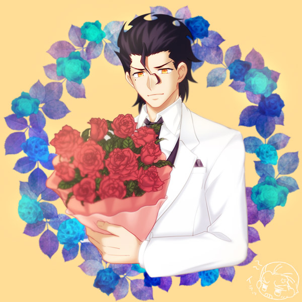 diarmuid ua duibhne and kayneth el-melloi archibald (fate and 1 more) drawn by hisohiso_(altoblue)