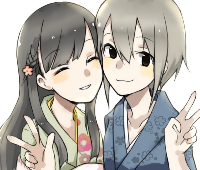 shiomi syuko and kobayakawa sae (idolmaster and 1 more) drawn by an_sin