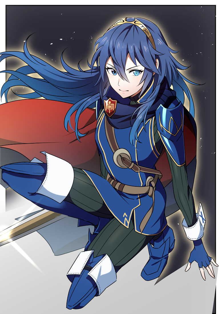 lucina (fire emblem and 1 more) drawn by ameno_(a_meno0)