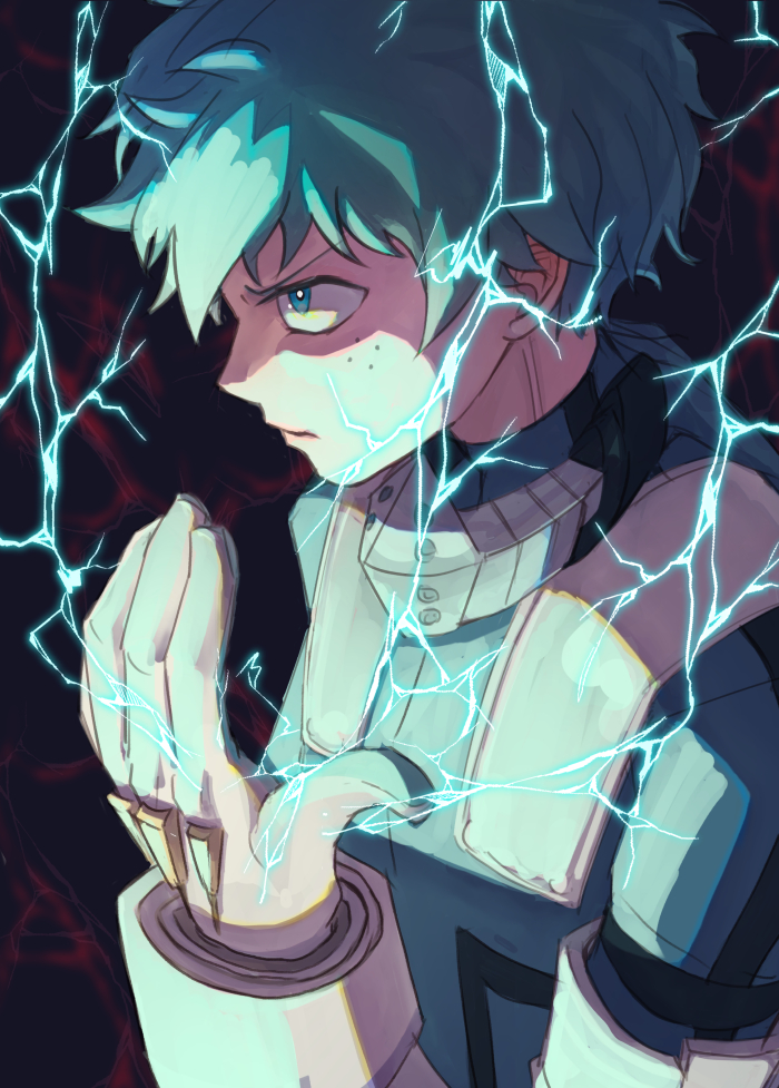 midoriya izuku (boku no hero academia) drawn by unou_(unou_mha)
