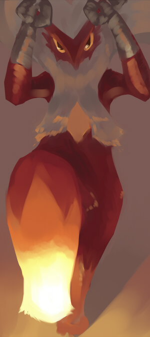 sanji and blaziken (pokemon and 1 more) drawn by jitsu_hidari