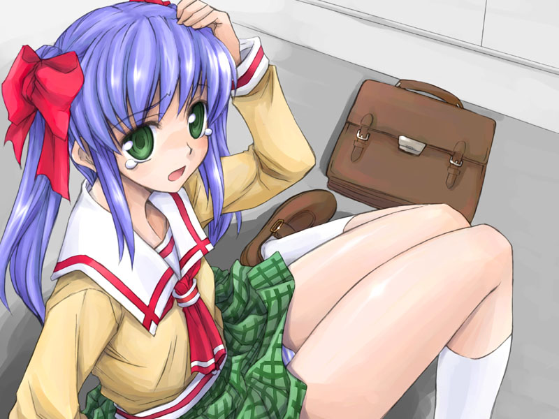 nanase rumi (one - kagayaku kisetsu e) drawn by hisakawa_chin