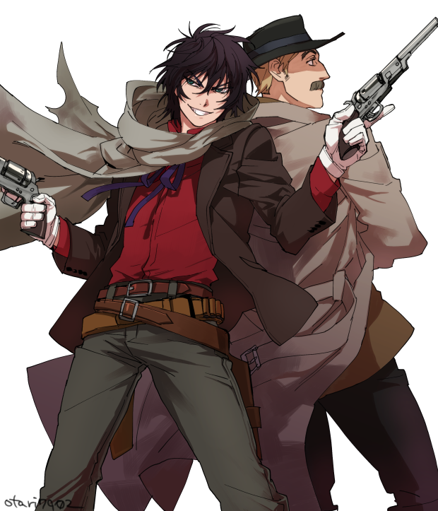 butch cassidy and sundance kid (drifters) drawn by indesign
